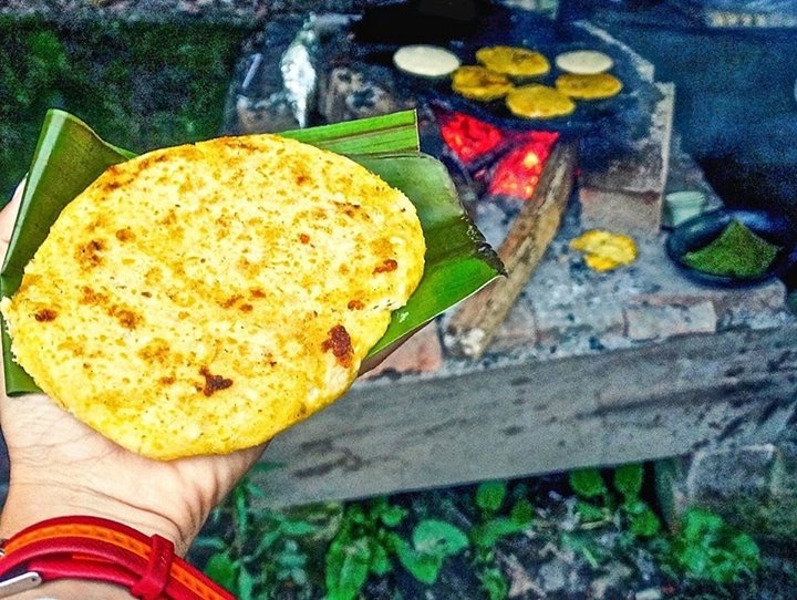 arepa costeña colombiana