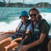 Sailing in Tayrona