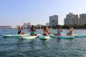 Paddle Boarding in the Caribbean