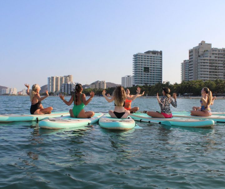 Paddle Boarding in the Caribbean